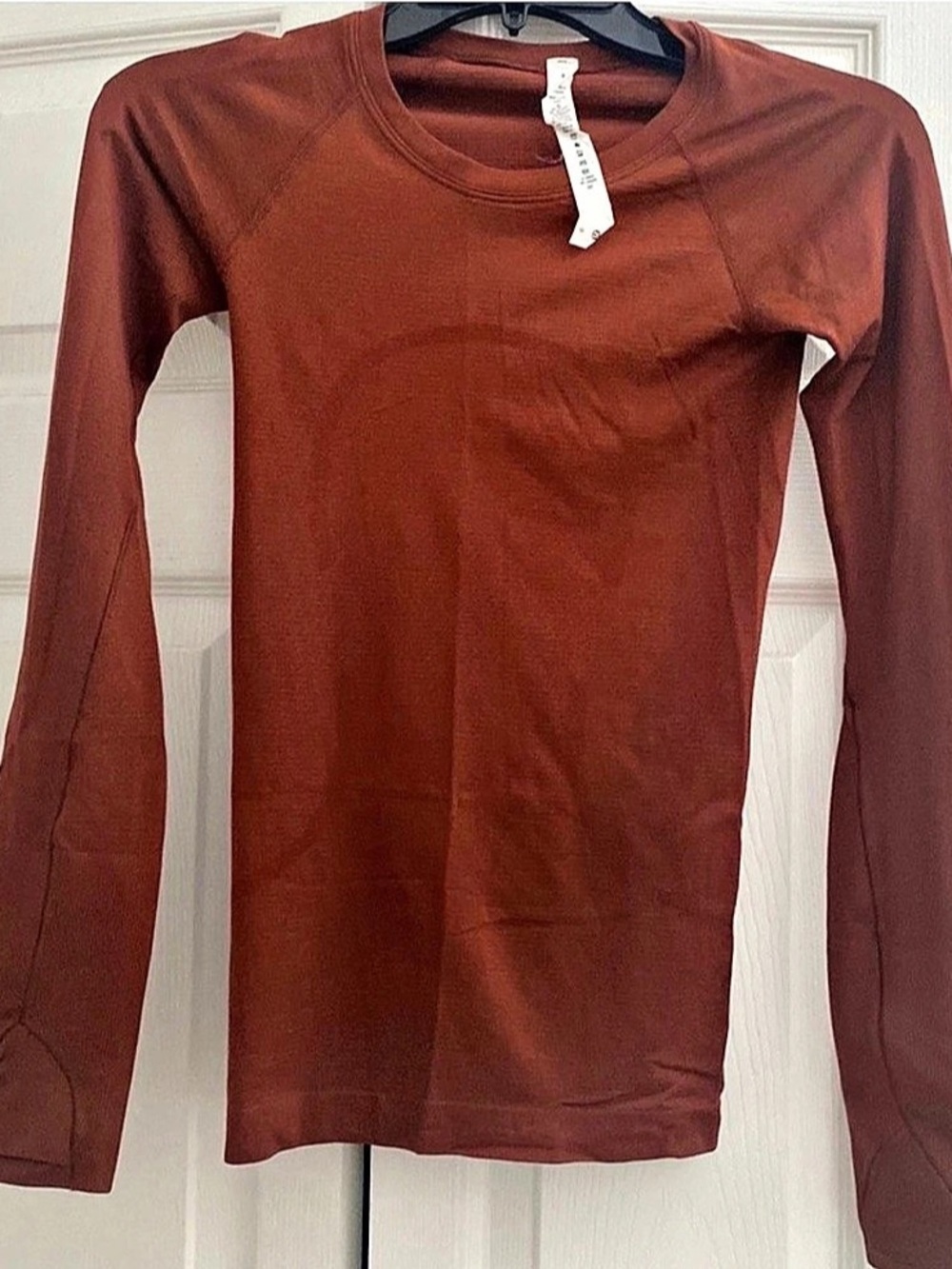 lululemon Swiftly Tech Long Sleeve Shirt Brown Size 0